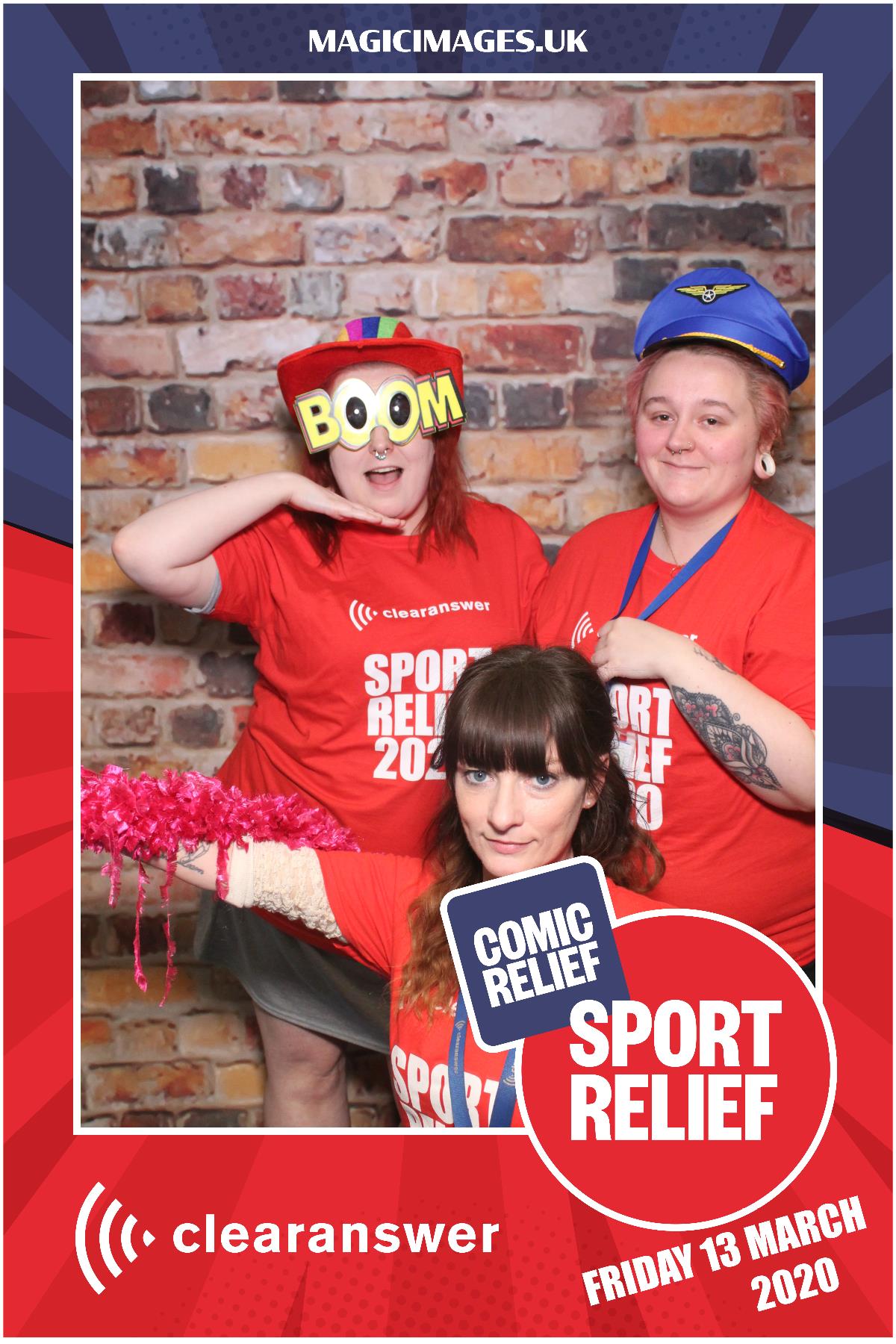 Clear Answer Sport Relief | View more photos from the event at gallery.magicimages.uk/u/MagicImages/Clear-Answer-Sport-Relief